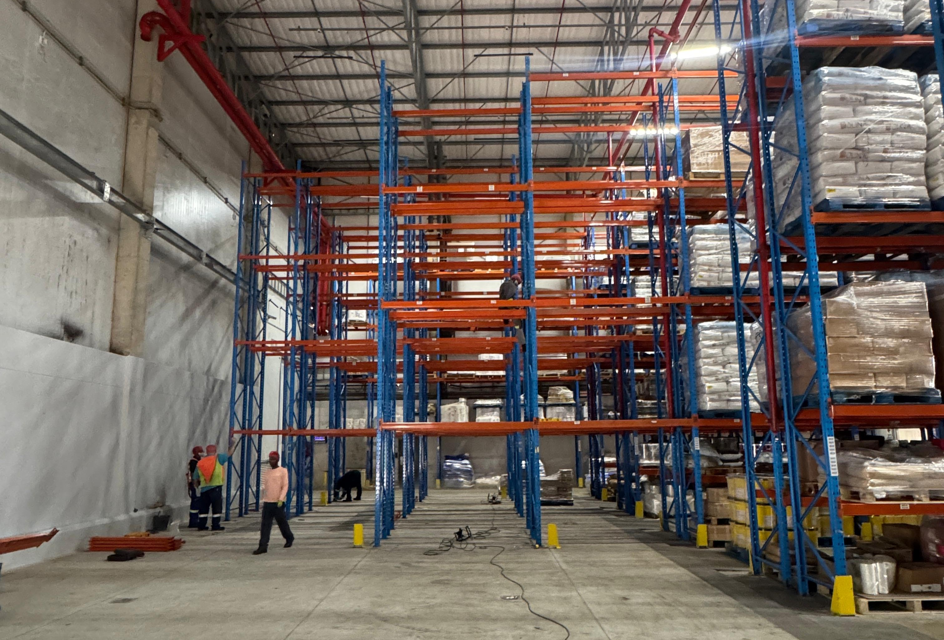 Before - Warehouse Layout